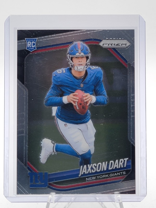 JAXSON DART 2025 PANINI PRIZM FOOTBALL ROOKIE RC #332 NY GIANTS Q2091