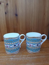 2 x Wedgwood Floral Brocade go…