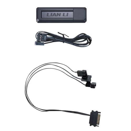  Fan L- Controller for SL ,   & Strimer  with PWM SATA Cable -9510