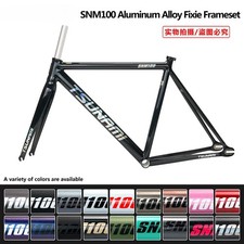 Telaio Bici Ingranaggio Fisso Singola Velocità 700C Racing Pista Fixie Set Telaio Bici