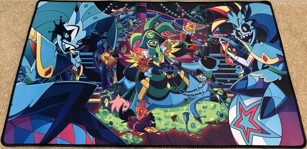 NEW 2025 Helluva Boss Mammon's Ship Playmat Ltd Ed Official