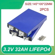 3.2V 32Ah High Quality Verified Batteries Pack LiFePO4 Phosphate 90A Discharge