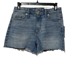 NWT Universal Thread High-Rise Light Blue Denim Cut-Off Shorts