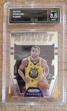 2021-22 Panini Prizm Mindset Stephen Curry #9 GMA 8.5 Golden State Warriors