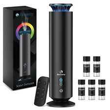 Waterless Scent Diffuser Kit,Scent Diffuser with 7 Lights and Breathing Light...
