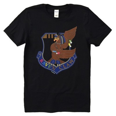 Harry Potter parody Rave'n Claw Black T-Shirt