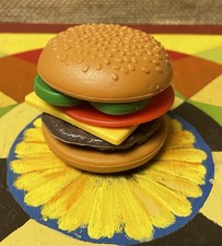 McDonalds Play Food Fun For Tikes Sesame Seed CHEESEBURGER DELUXE LTR-CBD425