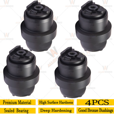 4x Bottom Roller For Case CX50B Model/ Kobelco SK50SR-3 SK40SR-3 Excavator