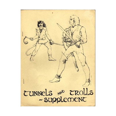 Flying Buffalo Tunnels & Trolls Tunnels & Trolls Supplement EX