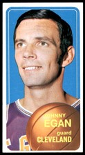 1970-71 Topps #34 JOHNNY EGAN  Cleveland Cavaliers  EX-EX+