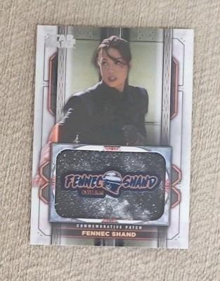 Fennec Shand 2022 Topps Star Wars The Book of Boba Fett Patch Card MP-16