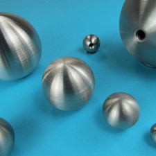Kugel hohl voll &Oslash; 15 - 200 mm Edelstahl Zierkugel Gewinde Gewicht Mutter massiv
