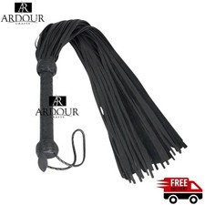 BDSM Genuine Cowhide Thick Leather Flogger 35,75,100 Tails impact Whip