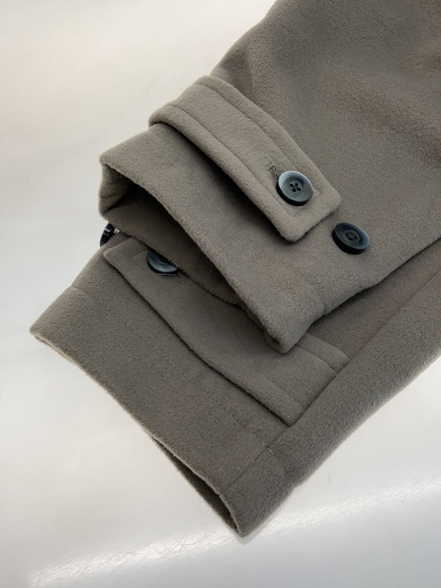 ADRER Pea Coat M Polyester Gray Solid Used - image 5