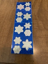 Mrs. Grossman's Stickers | GLITTER SNOW | Retired 1995 Creative Memories