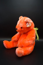 2001 Ty Beanie Buddy Tangerine Bear 14" Large Plush NWT