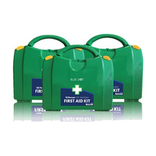 Blue Dot Workplace First Aid Kit HSE Compliant Various Kit Sizes Office Workshop