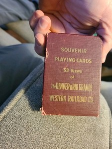 Denver Rio Grande and Western Railroad Playing Cards