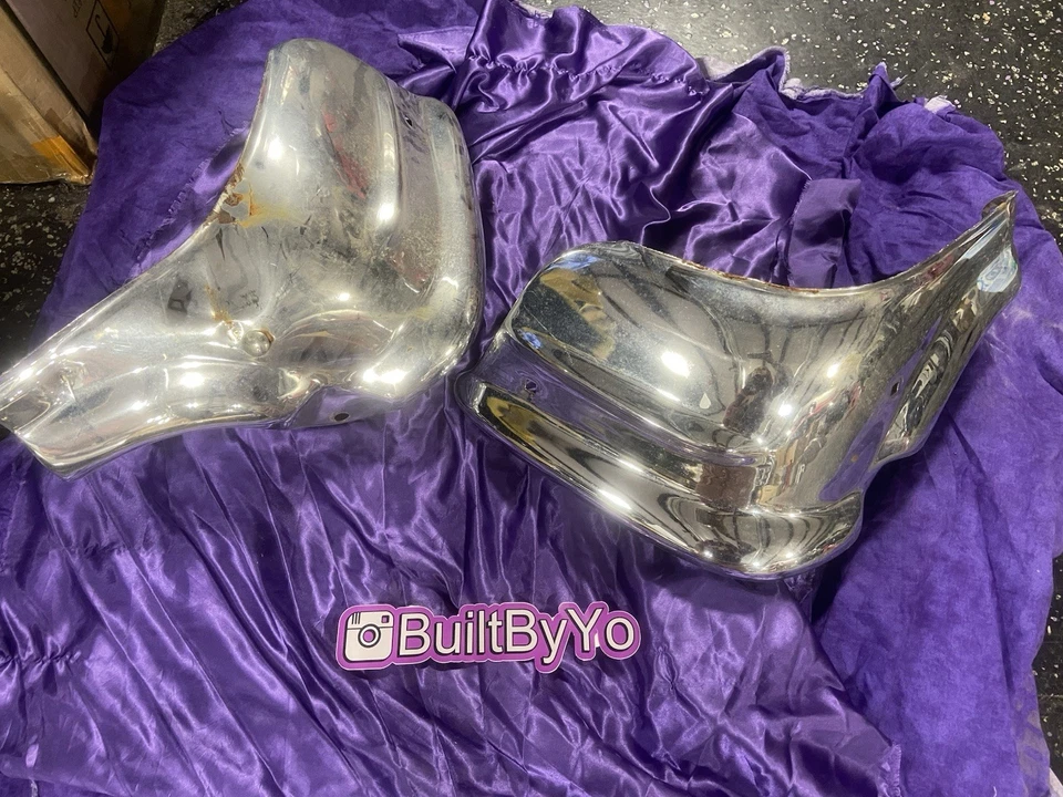 1957 Chevy Bel Air Front Bumper OEM Chrome Original Classic Car Part - Image 3 of 4