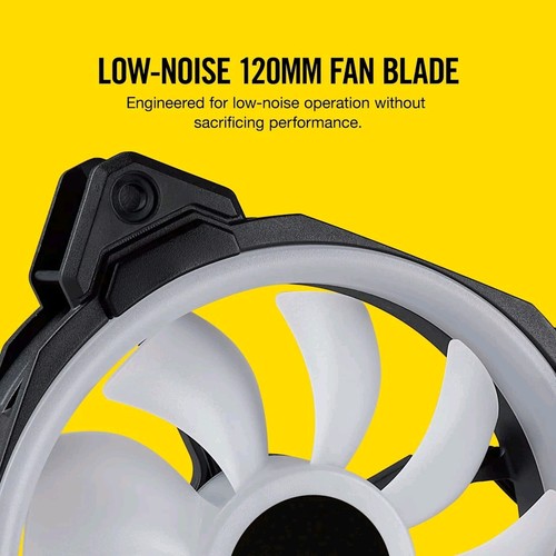 Corsair LL120 RGB Dual Light Loop 120mm LED PWM Gehäuselüfter (Neu!!!) - Photo 4/6