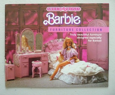 Vintage Barbee  Sweet Roses  Furniture Collection Brochure, 1987