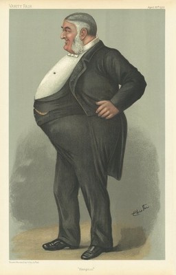 VANITY FAIR SPION CARTOON Seymour Berkeley Portman-Dalton 'Kempton'. Racing 1903