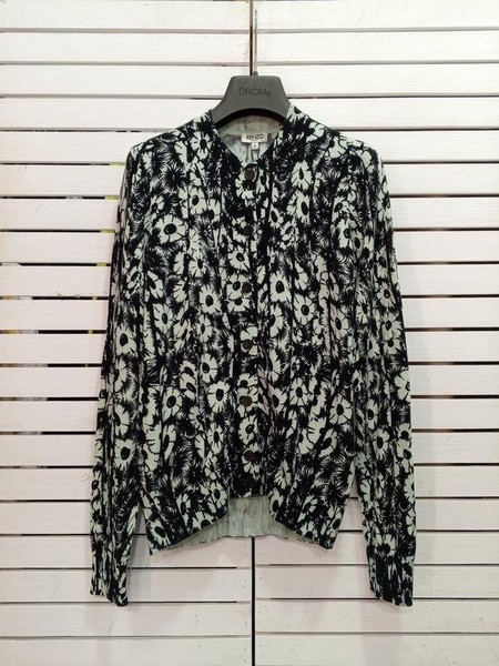 Women Kenzo Sweater Black Knit 36 / S / 44