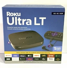 Roku Ultra LT 4622RW HD 4K HDR Streaming Media Player Brand New Factory Sealed