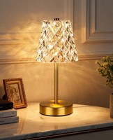 Akku Tischlampe Aufladbar 5200Mah Kabellos Nachttischlampe FüR Zuhause
