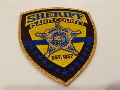Isanti County Sheriff State Minnesota MN Colorful