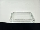 Vintage Clear Dish Cover Pyrex 502-C ? 6 5/8 x 4 OD 6 x 3 1/2 ID