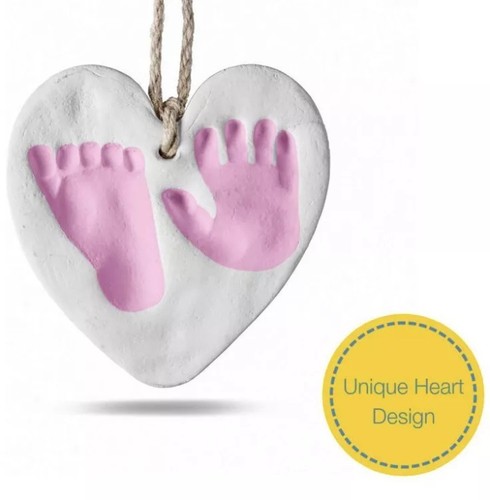 Bubzi Co Precious Baby Hand & Footprint Clay Ornament Kit Non-Toxic Boys & Girls - Bild 5 von 15
