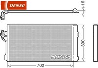 Denso DCN99057 Kondensator FüR Klimaanlage Kondensator Klimaanlage
