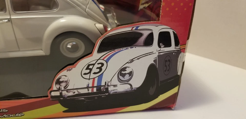 Herbie Fully Loaded 1963 VW Beetle "The Love Bug" 1/18 By Johnny Lightning 2005 - Image 3 of 4