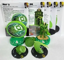 HEROCLIX MOGO 054 ALAN SCOTT 048 GREEN RING s001 SOUND WAVE s012 SWORD s032 