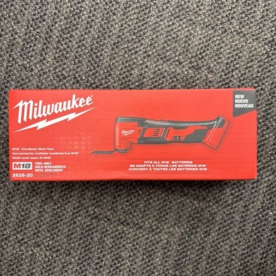 NEW Milwaukee BARE M18 2626-20 Cordless Multi-Tool Oscillating