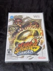 Wii MARIO STRIKERS CHARGED (Nintendo Wii, 2007) Y-Fold Seals MINT, rare htf NEW