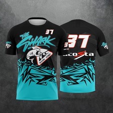 Pedro Acosta No 27 "Le Shark" Red Bull KTM MotoGP Team T Shirt -Brand New