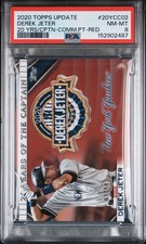 2020 TOPPS UPDATE 20 YEARS OF THE CAPTAIN RED #20YCC02 DEREK JETER 1/10 PSA 8