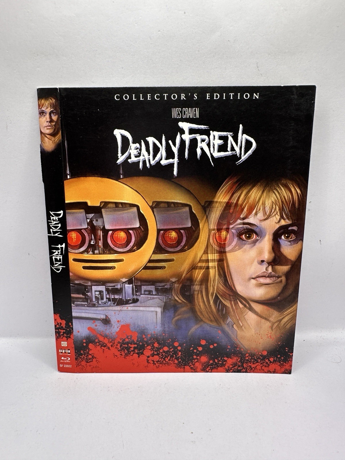 SLIPCOVER ONLY NO DISCS! - Deadly Friend, Wes Craven - Scream Factory Blu-ray