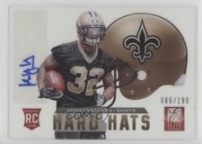 2013 Panini Elite Rookie Hard Hats Signatures 66/199 Kenny Vaccaro #81 Auto 0zg4