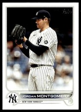 2022 Topps Jordan Montgomery New York Yankees #382