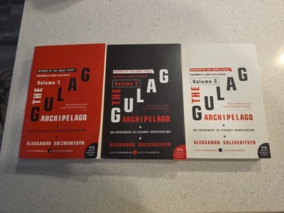 The Gulag Archipelago Vol 1-3 Harper Perennial Modern Classics Solzhenitsyn 2007
