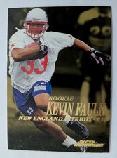 KEVIN  FAULK, 1999 SKYBOX DOMINION ROOKIE CARD #205, PATRIOTS. rookie card picture