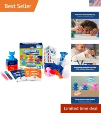 Mix and Match Elmer's Squishies Craft Kit - Build 2 Safe Characters for Kids