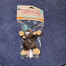 Wubbanub Brown MONKEY Baby Pacifier Plush Lovey NEW