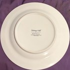 Stoney Hill Banded Blueberry Ceramic Plate, Round, Dishwasher & Microwave Safe — photo 5