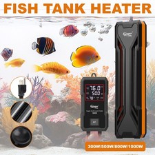 hygger Aquarium Heater 300W Submersible Fish Tank 40 66 80 260Gal Adjustable