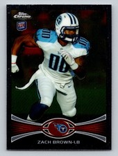 2012 Topps Chrome #152 Zach Brown