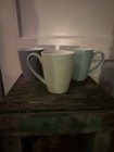3 Beautiful Pastel Mug Coffee Cups Purple Sage & Sea Green By Amhomel  — photo 1